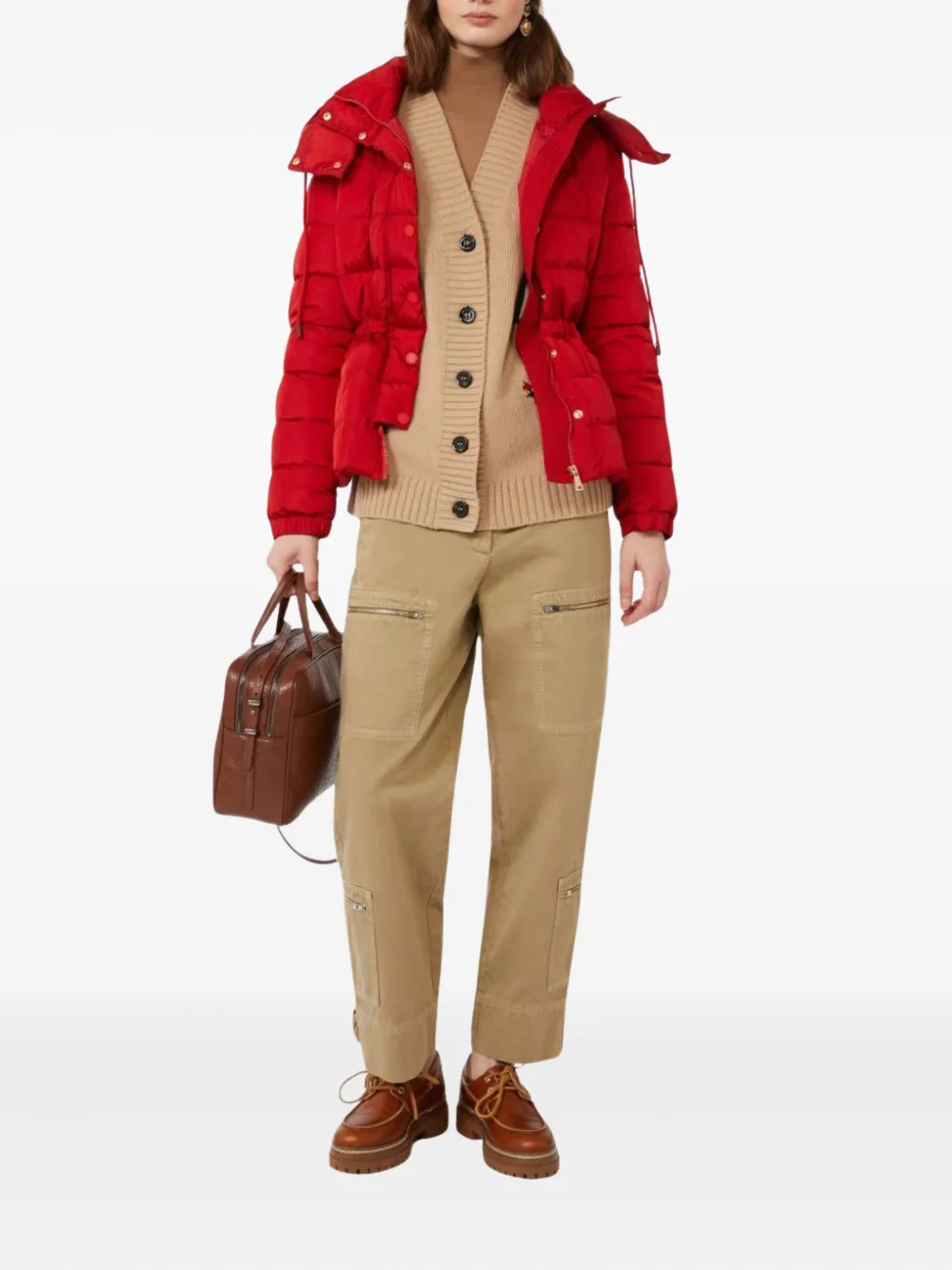 Weekend Max Mara hooded quilted jacket | Down Jackets | Image 2