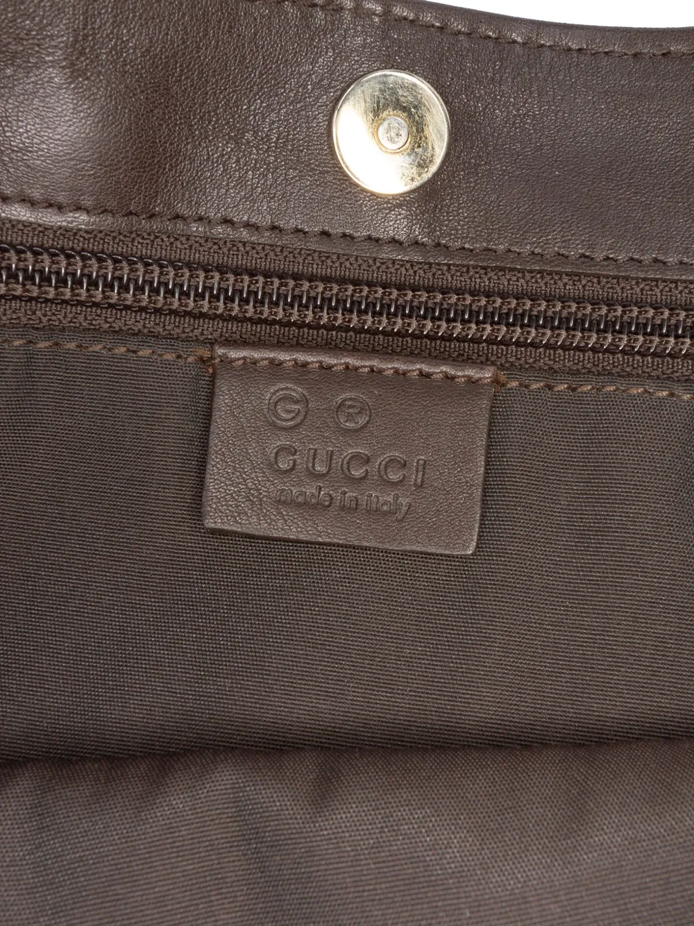 Pre-owned Gucci 2016-2025 Ssima Tote Bag In Brown