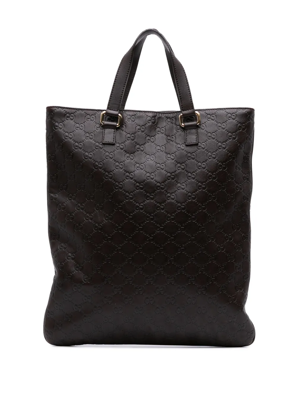 Gucci Pre-Owned 2016-2025 グッチシマ ハンドバッグ - ブラウン Gucci Pre-Owned 2016-2025 グッチシマ ハンドバッグ - ブラウン