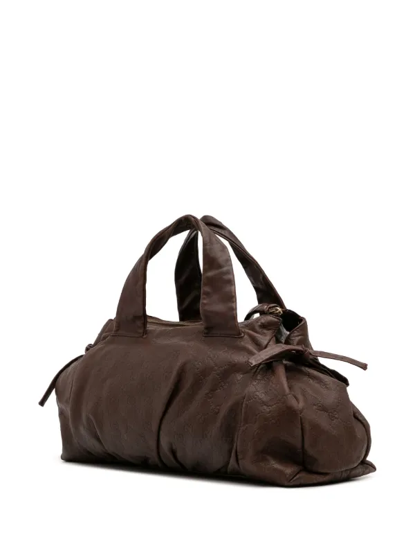 【未使用】GUCCI グッチ ハンドバッグ ヒステリア Gucci Pre-Owned 2016-2025 ミディアム グッチシマ ヒステリア