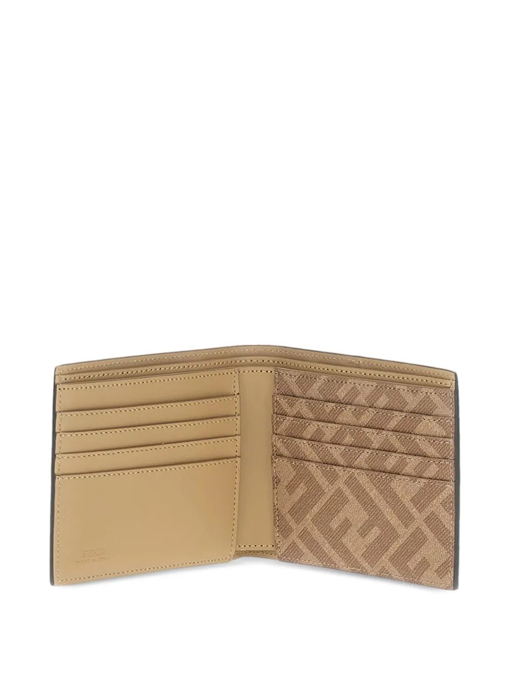FENDI Leren portemonnee Beige