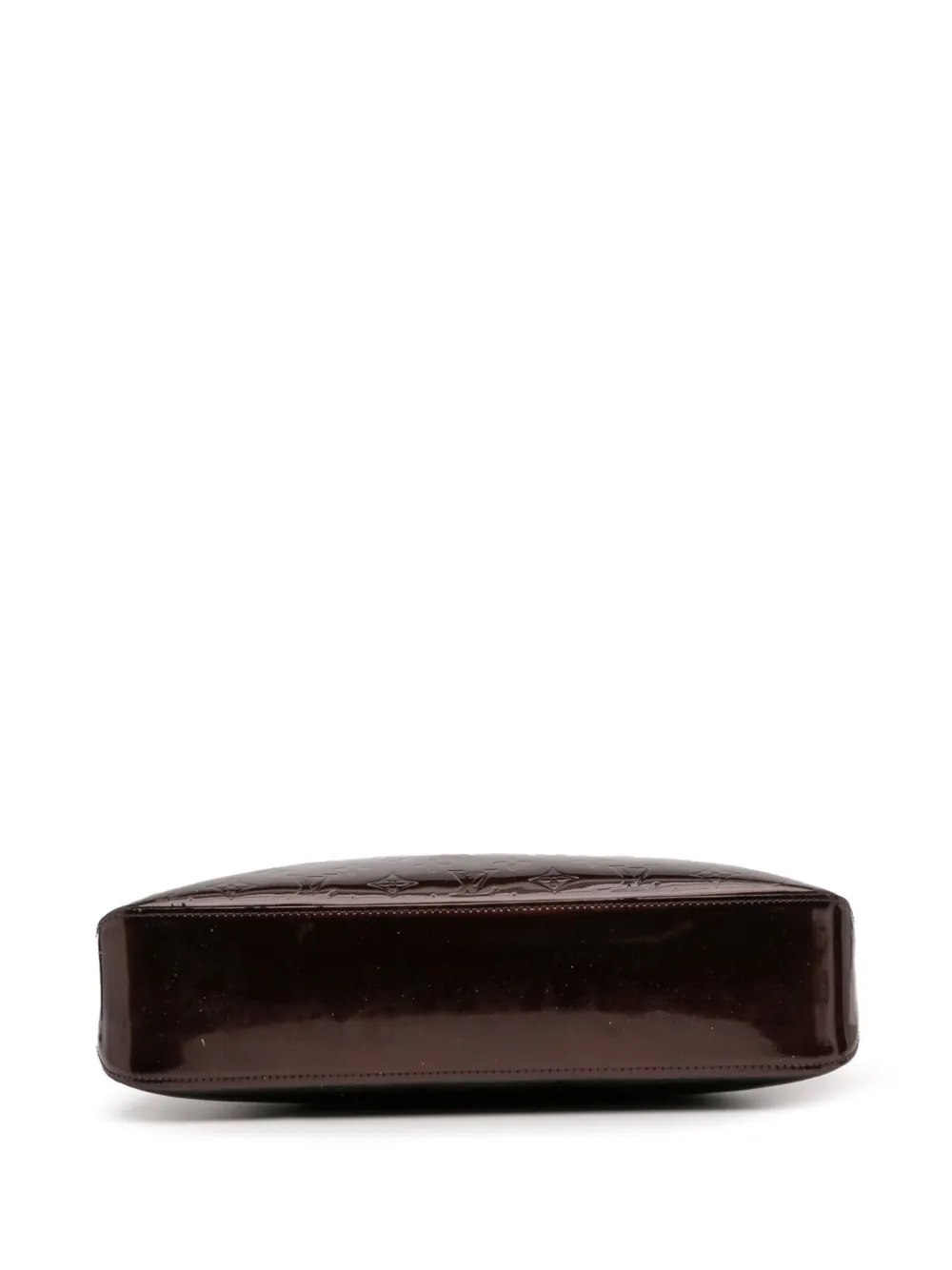 Pre-owned Louis Vuitton 1998-2011 Monogram Vernis Brentwood Tote Bag In Purple