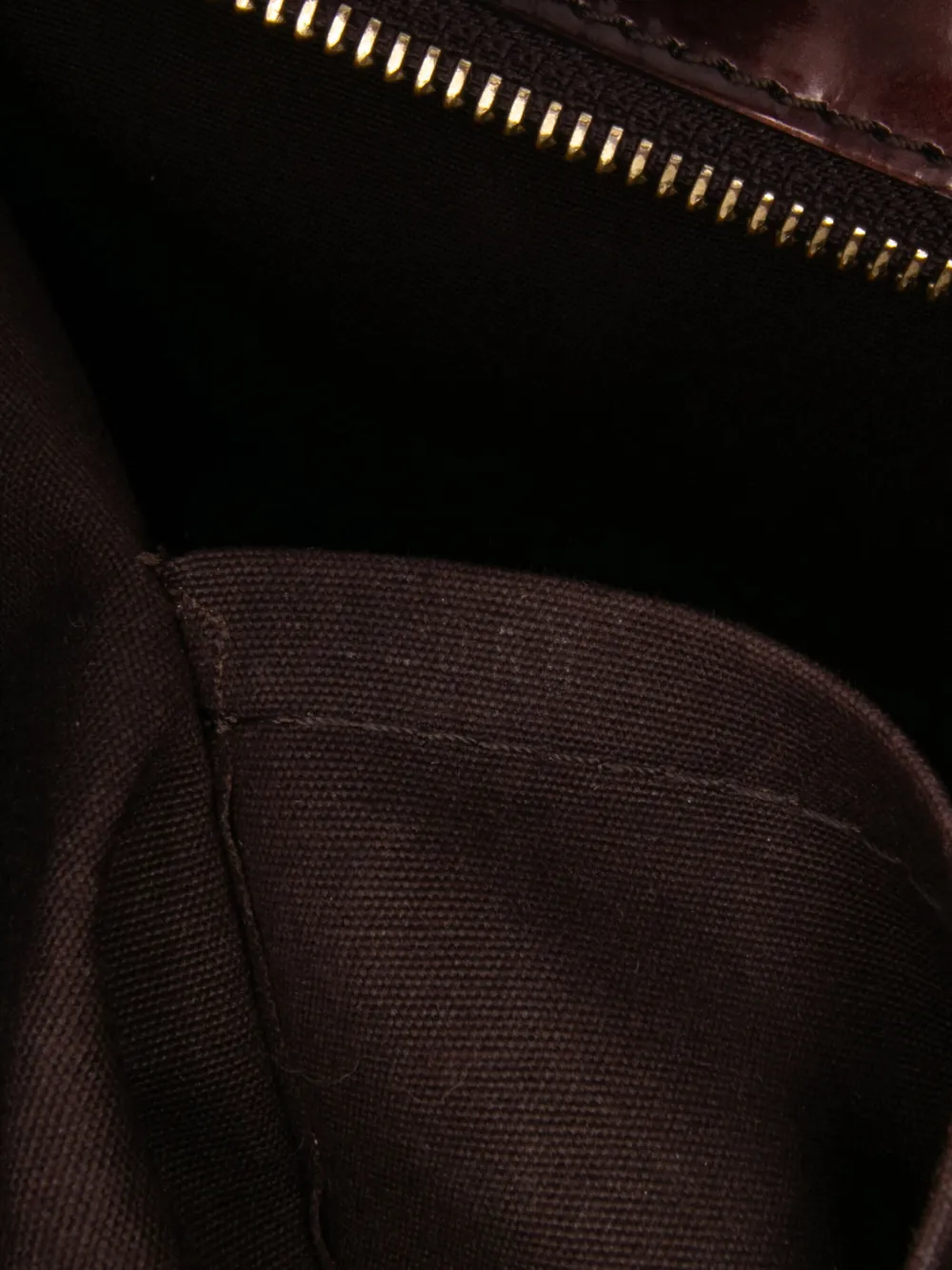 Pre-owned Louis Vuitton 1998-2011 Monogram Vernis Brentwood Tote Bag In Purple