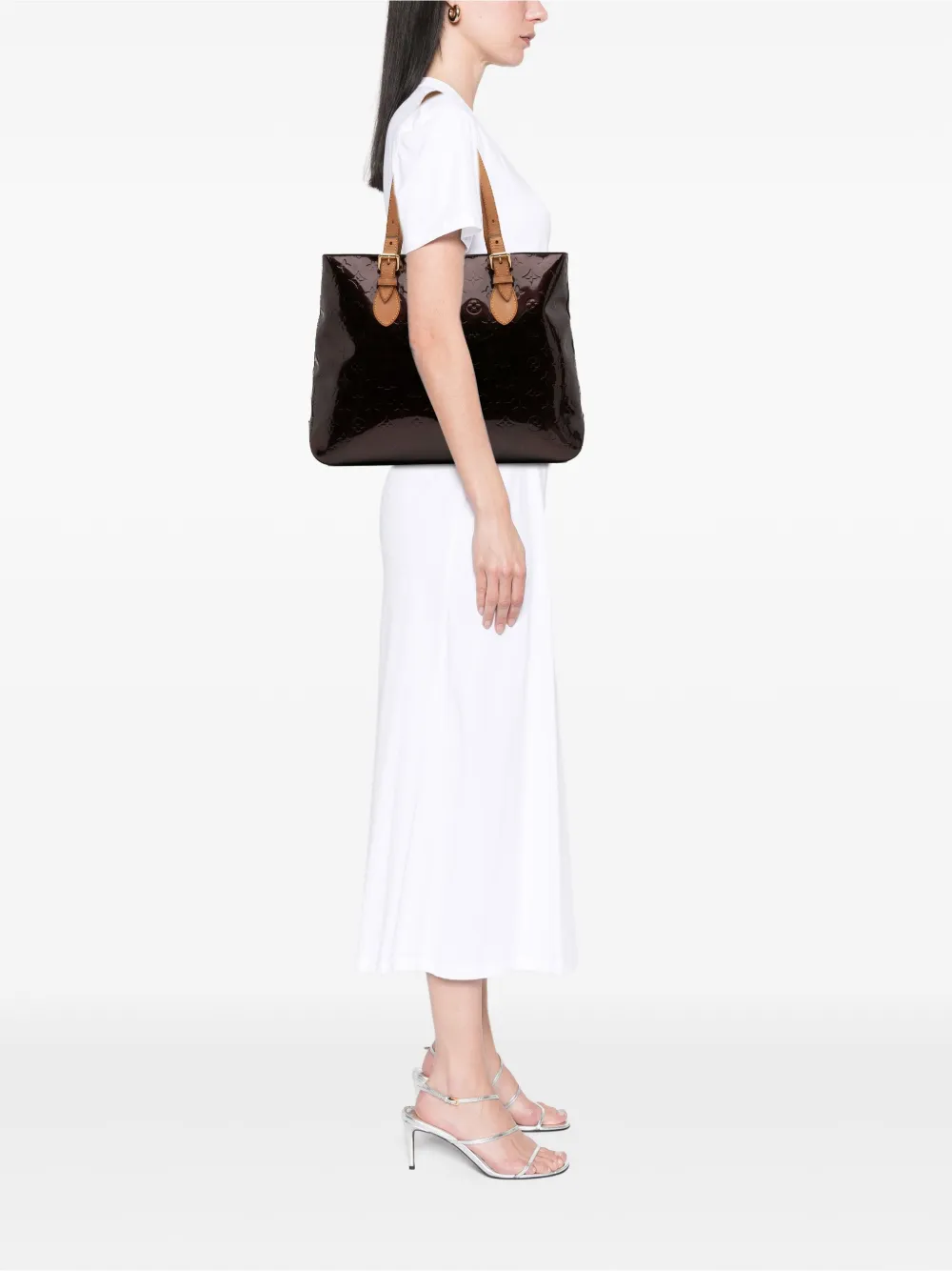 Louis Vuitton Pre-Owned bolso shopper Brentwood con monograma de piel Vernis 1998-2011 | Pre-owned | Image 2