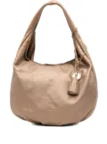 Loewe Pre-Owned 2009 Anagram Nappa Tassel hobo bag - Gold