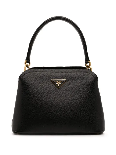 Prada Pre-Owned bolso satchel Matinee mediano de piel Saffiano 2000-2025