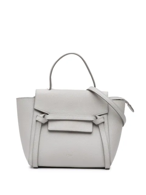 Celine Pre-Owned 2019 Nano Grained Calfskin Belt Bag satchel