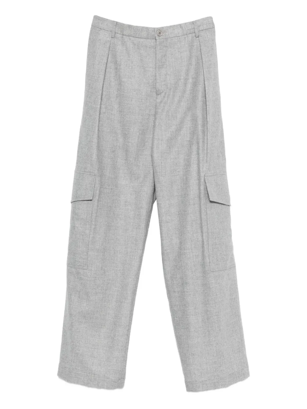 ASPESI pleated-front cargo trousers | Grey | Image 1