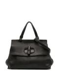 Gucci Pre-Owned 2016-2025 Small Leather Bamboo Daily satchel - Black