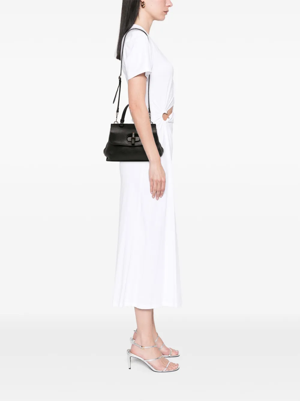 Gucci Pre-Owned 2016-2025 Small Leather Bamboo Daily satchel | Pre-Owned | Image 2