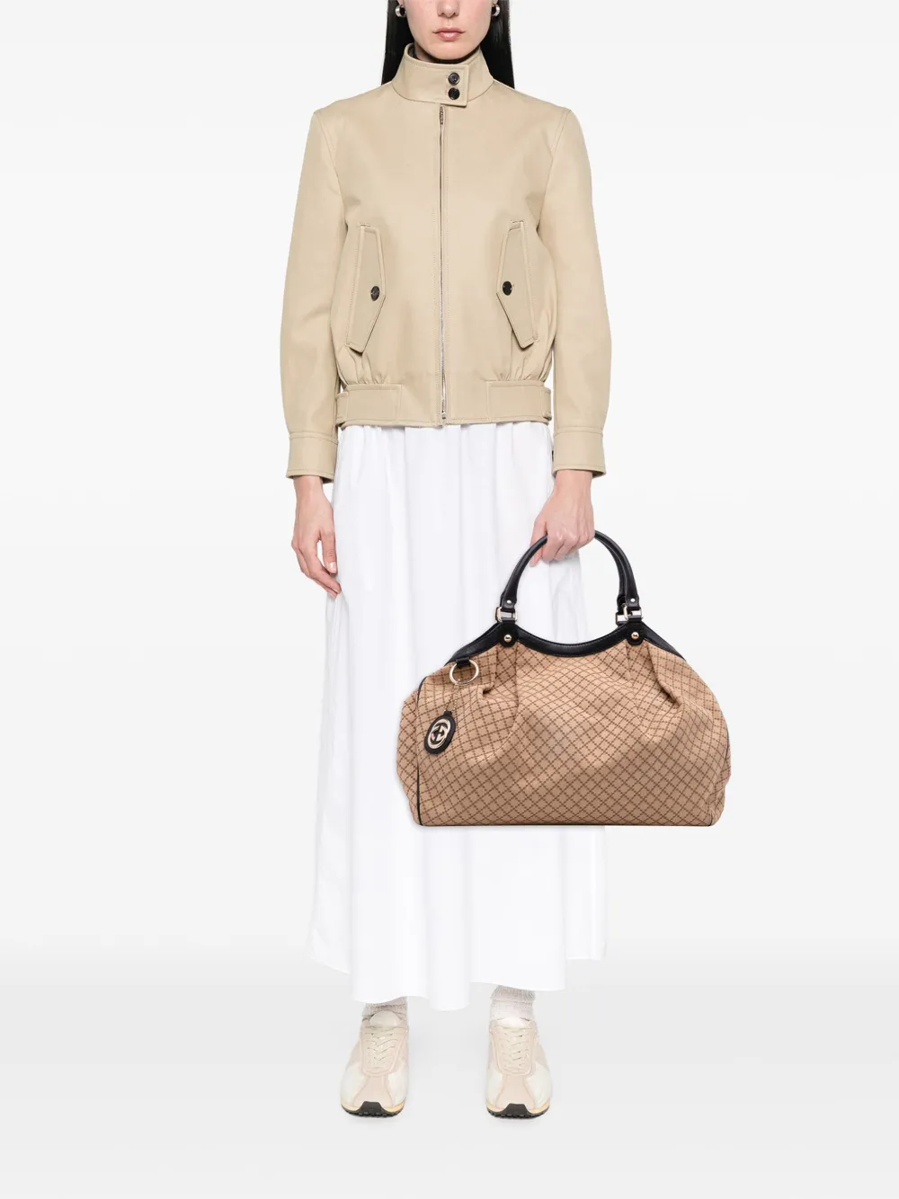 Gucci Pre-Owned 2016-2025 Large GG Canvas Sukey tote bag | Pre-Owned | Image 2