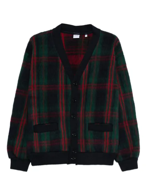 ASPESI plaid wool cardigan