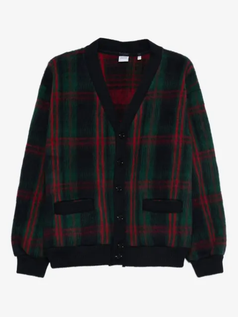 ASPESI plaid wool cardigan
