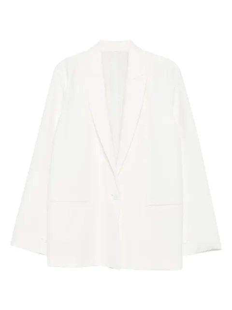 Alberta Ferretti single-button notched-lapel blazer