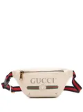 Gucci Pre-Owned 2016-2025 Leather Logo belt bag - White