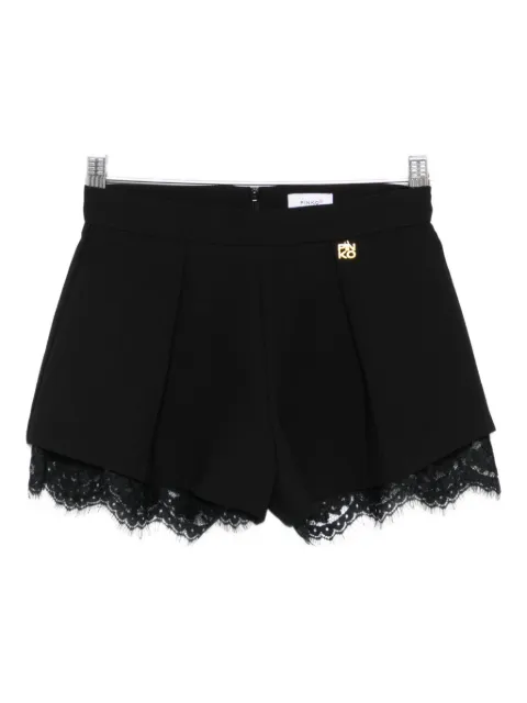 Pinko Kids lace-trim shorts