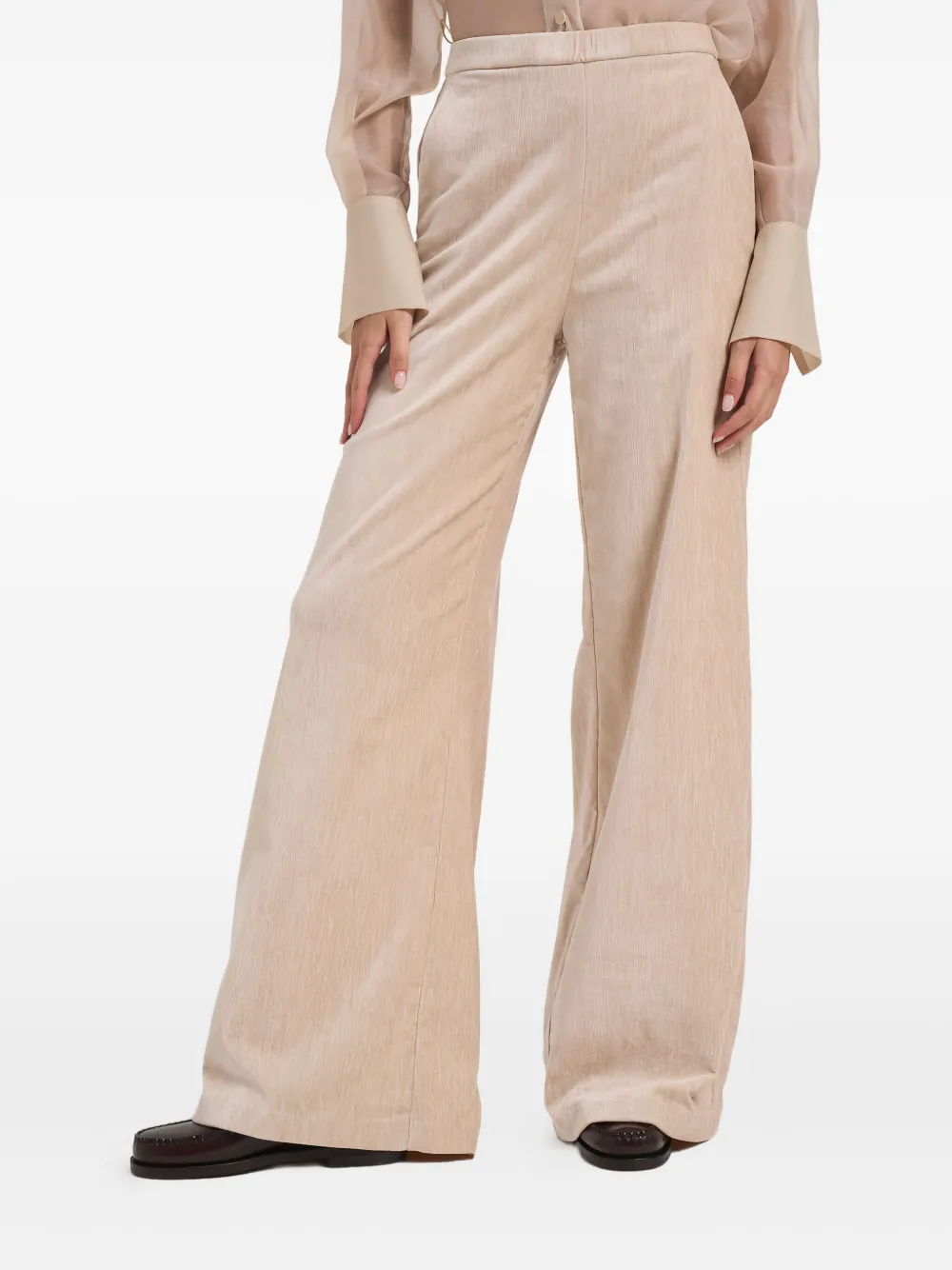 Forte Forte Corduroy Trousers In Neutral