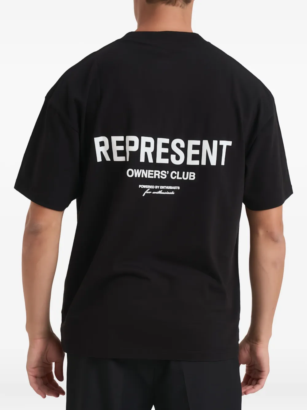 Represent Black Represet Owners Club T-shirt In Black