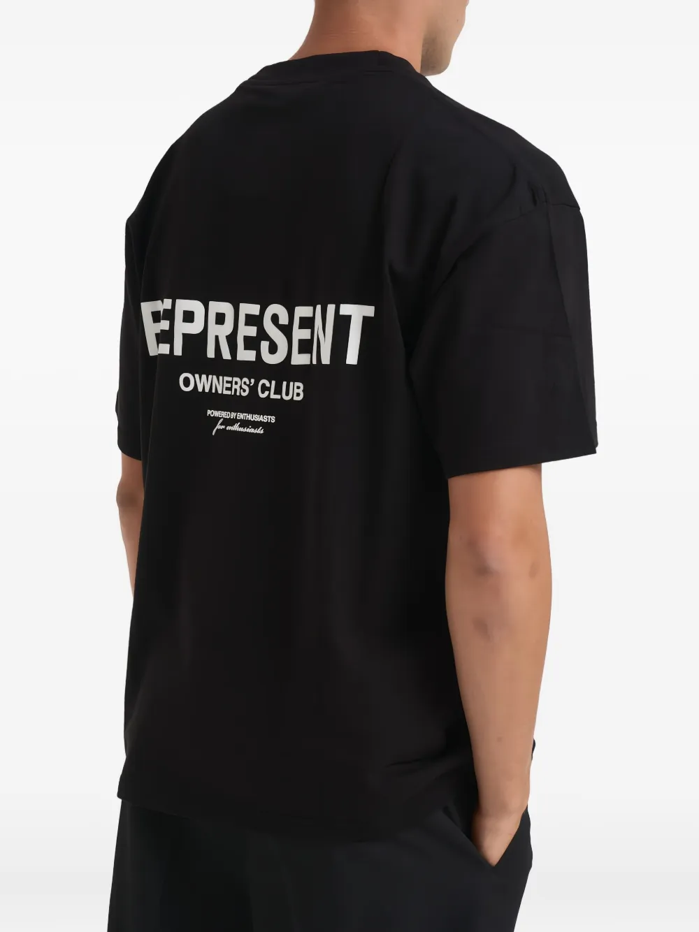 Represent Black Represet Owners Club T-shirt In Black