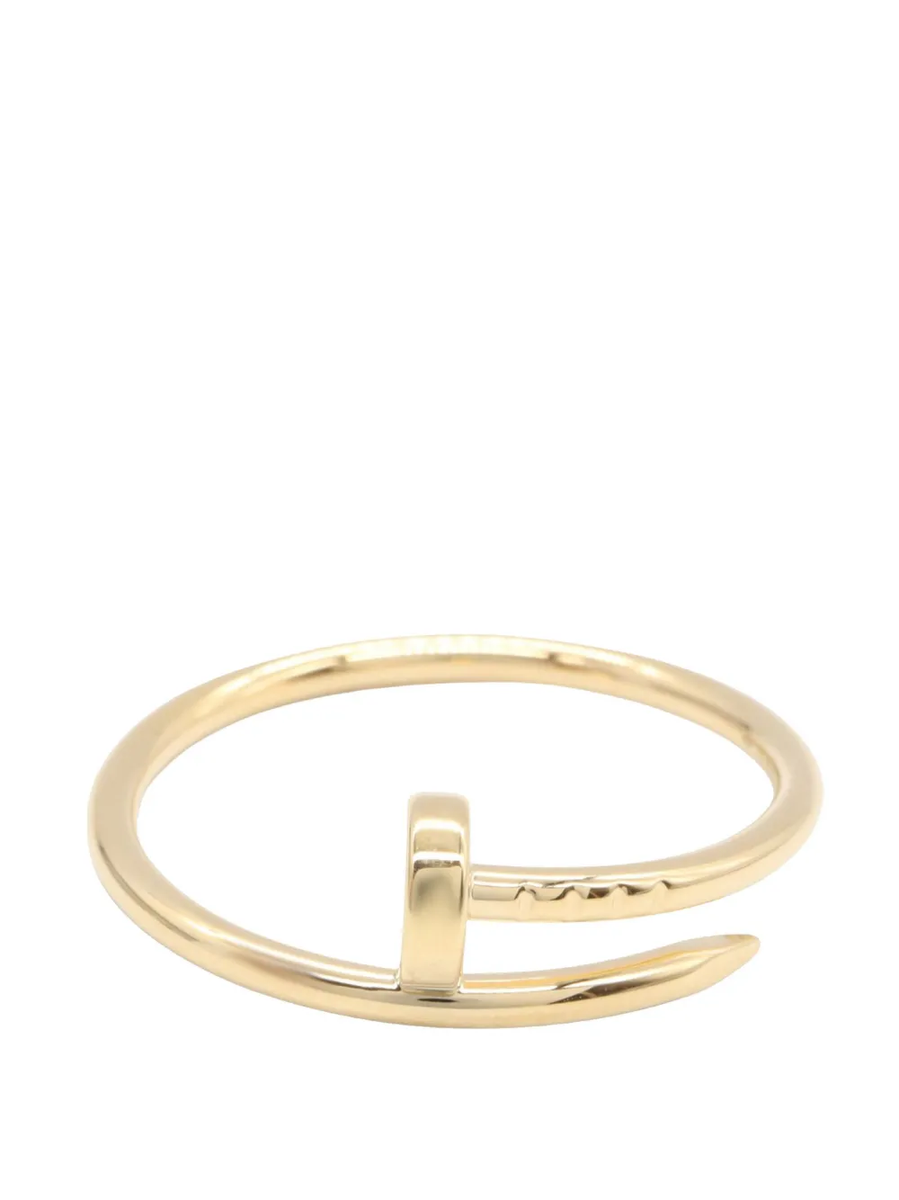 Cartier 2010-2025 18K Yellow Gold Classic Juste un Clou ring - ゴールドトーン Cartier 2010-2025 18K Yellow Gold Classic Juste un Clou ring - ゴールドトーン