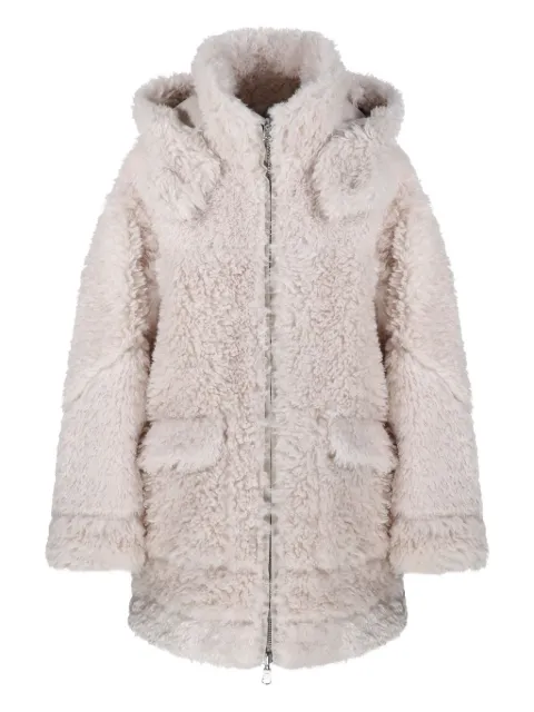 Urbancode hooded fleece-lined coat