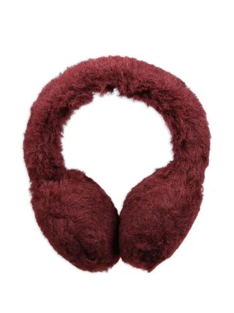 Max Mara shearling-lined earmuffs