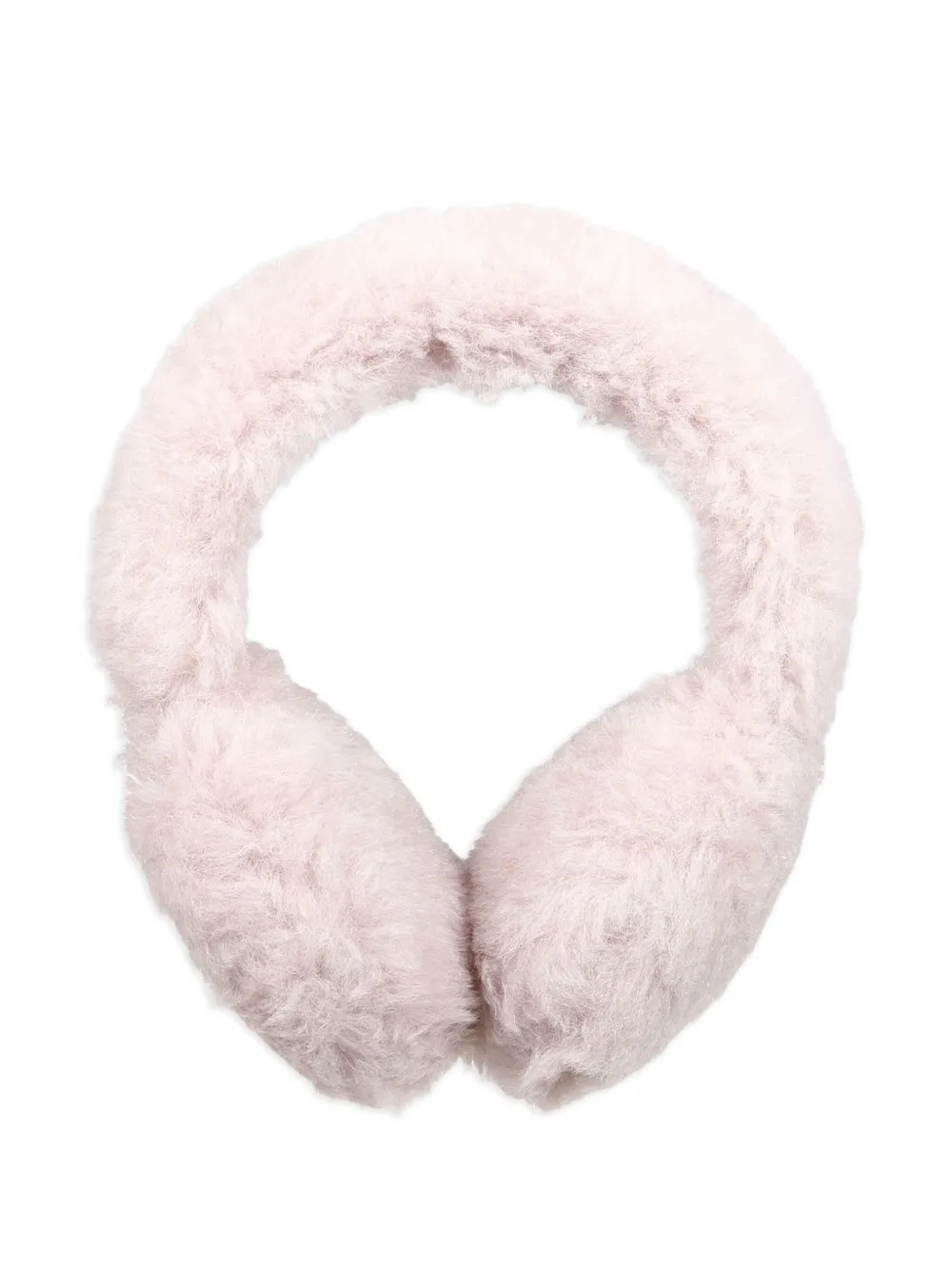 Max Mara Muffy1 Logo-patch Earmuffs In Gray