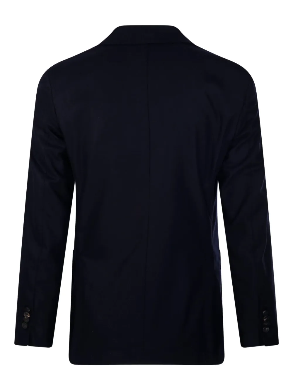 Santaniello Tailored Blazer With Structured Silhouette In Blue