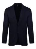 Santaniello two-button patch-pocket blazer - Blue