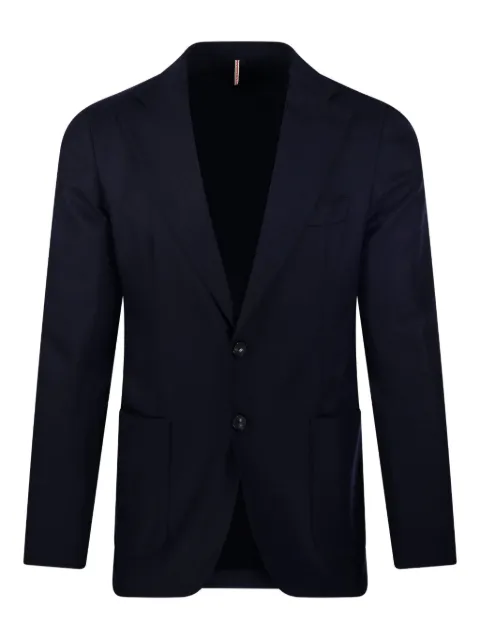 Santaniello two-button patch-pocket blazer