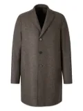 Harris Wharf London button-fastening coat - Brown