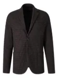 Harris Wharf London houndstooth single-breasted blazer - Brown