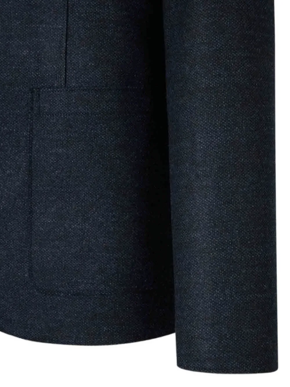 Harris Wharf London Blazer met enkele knoop en opgestikte zak Blauw