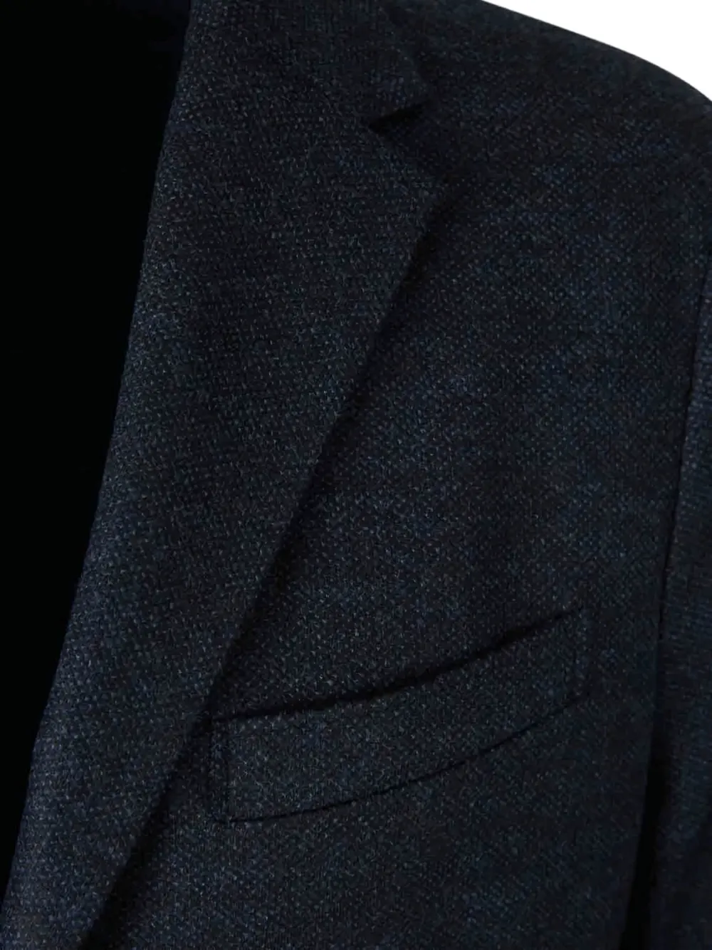 Harris Wharf London Blazer met enkele knoop en opgestikte zak Blauw