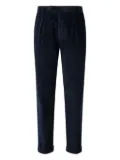 Berwich pleated corduroy trousers - Blue