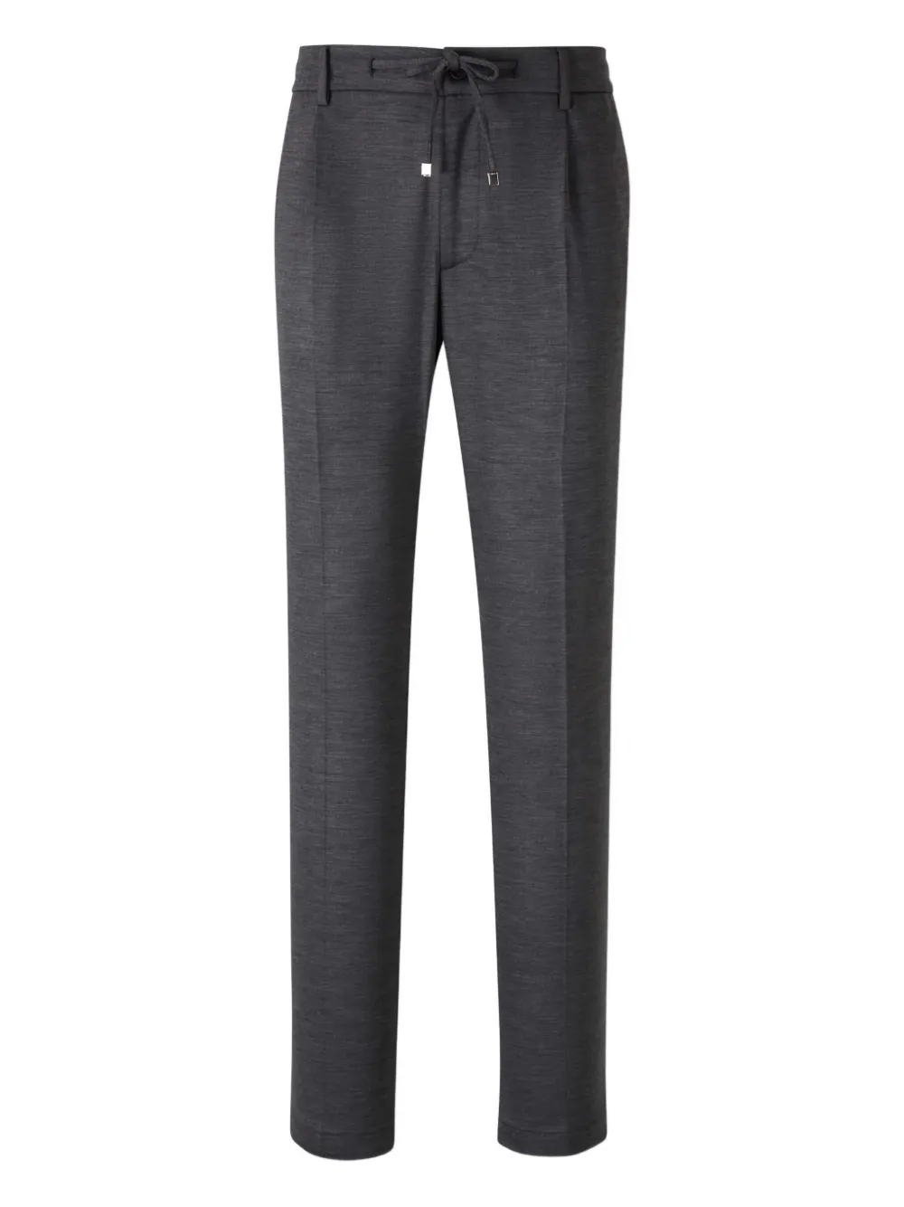 Berwich drawstring-waist trousers - グレー Berwich drawstring-waist trousers - グレー
