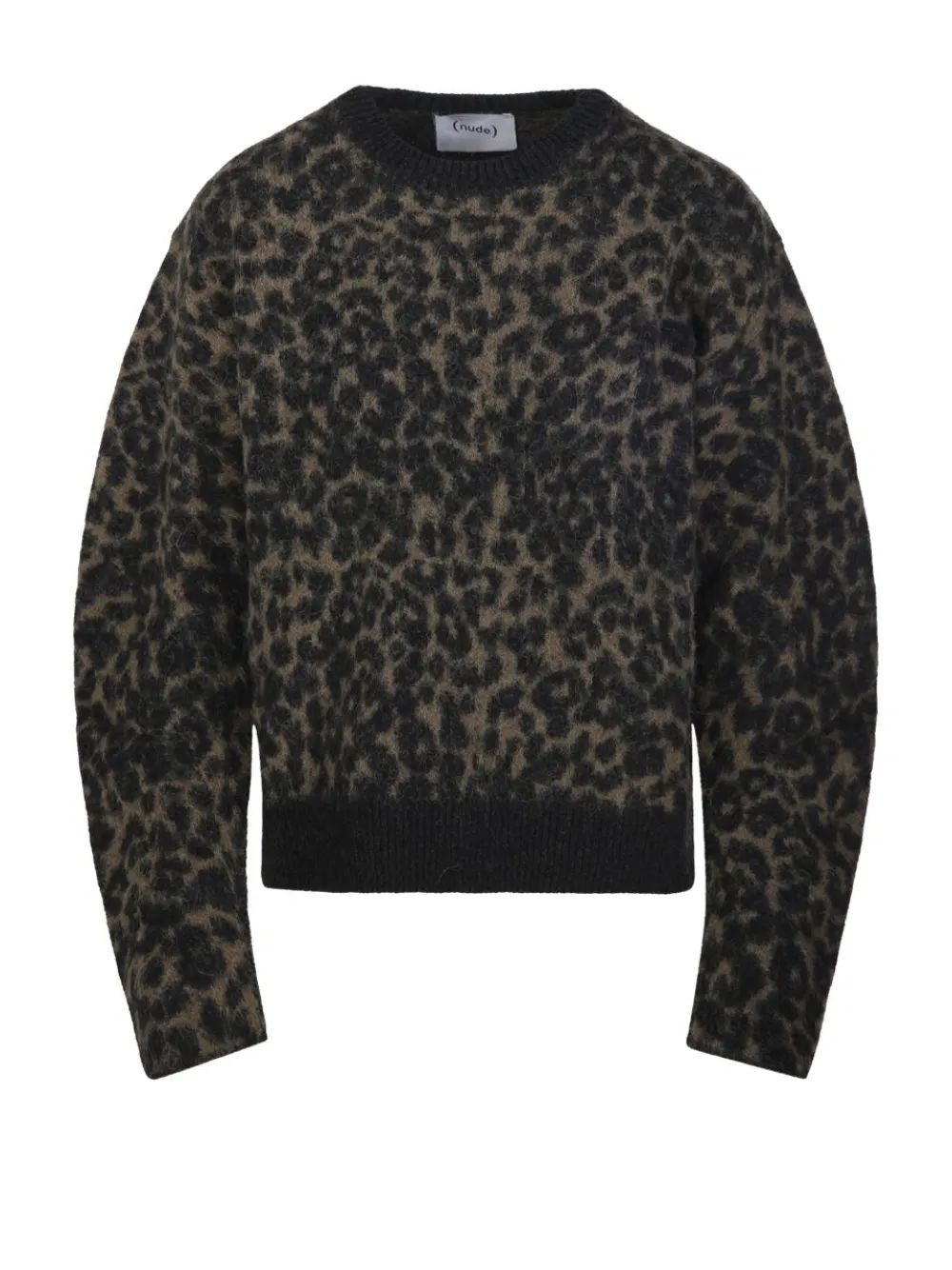 Nude Maglione con stampa - Verde