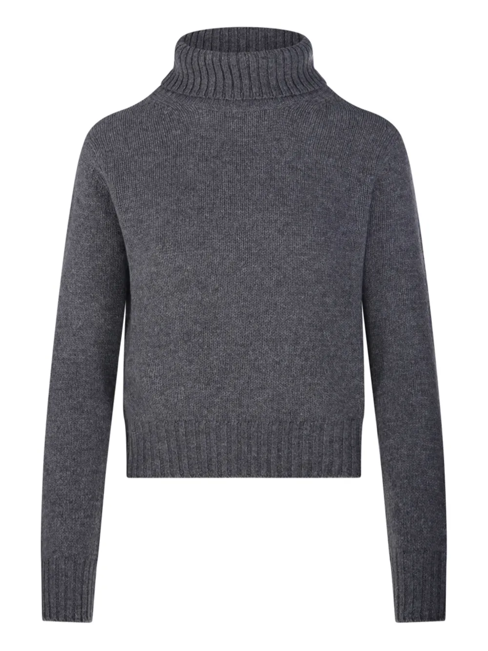 Beyou Turtleneck Sweater In Gray