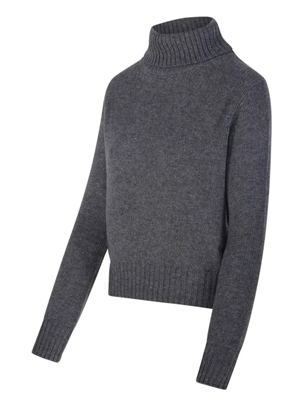 Beyou Turtleneck Sweater In Gray