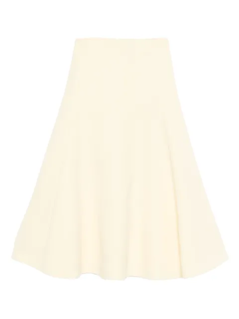Jacquemus The Triangle flared maxi skirt