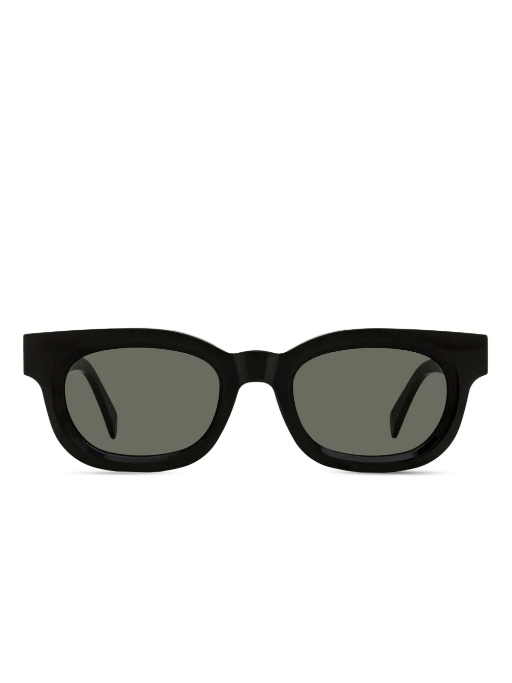 Retrosuperfuture Sempre sculptural oval-frame sunglasses | Black | Image 1