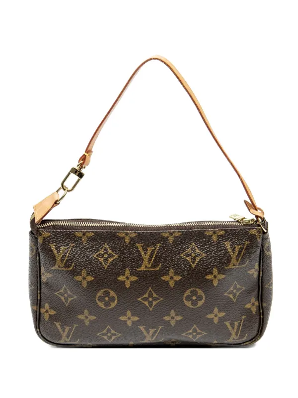 Louis Vuitton Pre-Owned Monogram Shoulder Bag | Brown | FARFETCH