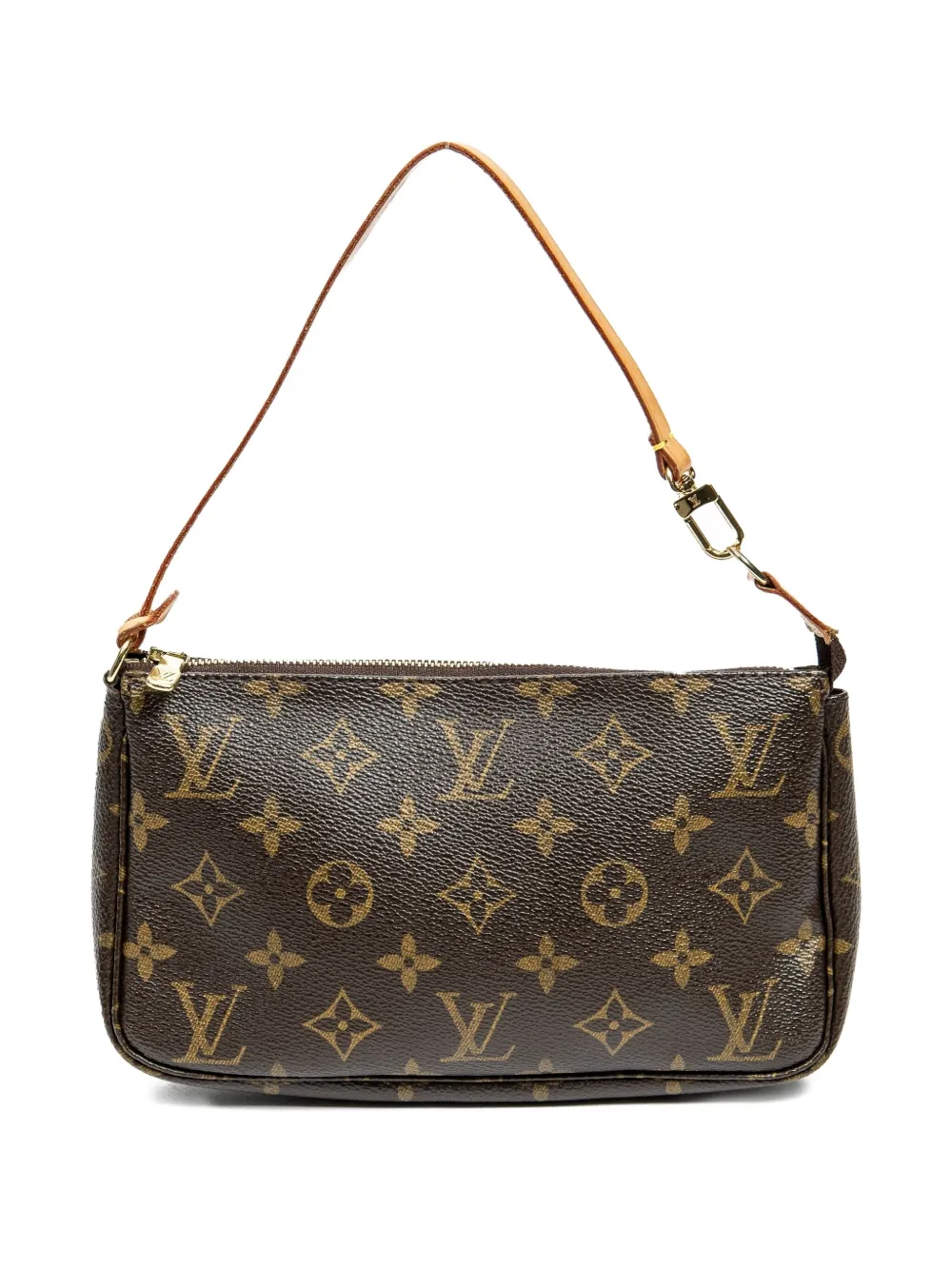 Louis Vuitton Pre-Owned Monogram Shoulder Bag | Brown | FARFETCH