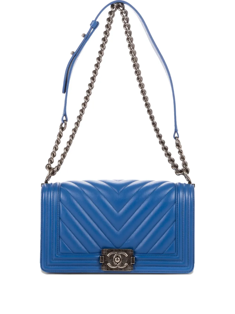 CHANEL Pre-Owned Borsa a spalla Boy Chanel - Blu