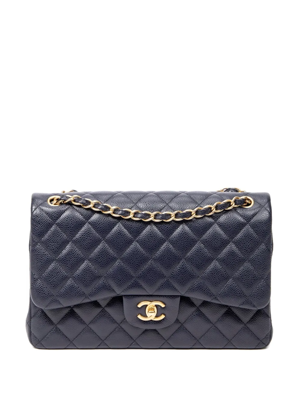 CHANEL Pre-Owned Borsa a spalla Classic Flap - Blu