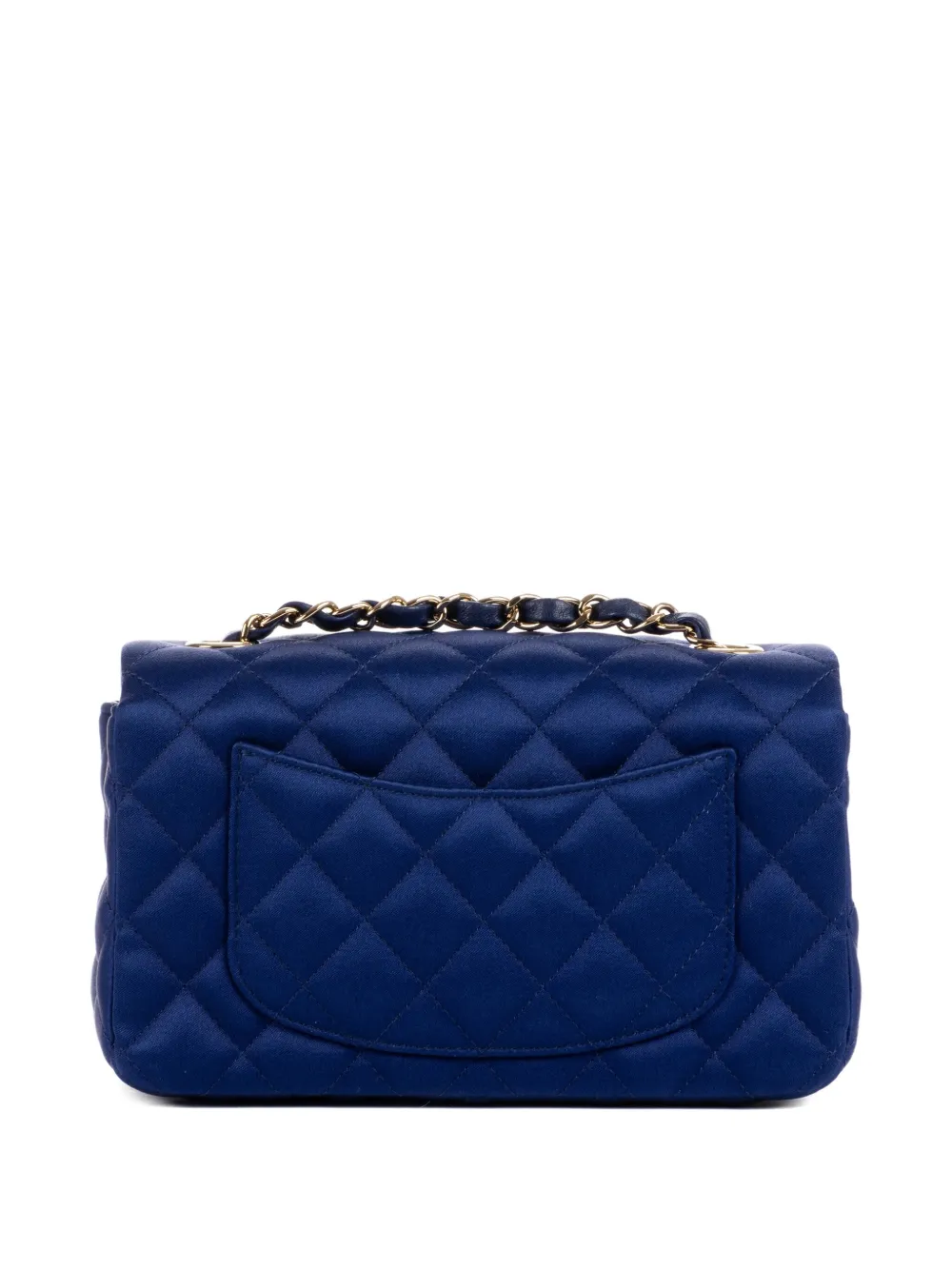 CHANEL ブルーキルティングバッグ CHANEL Pre-Owned フラップ キルティング チェーンバッグ | ブルー