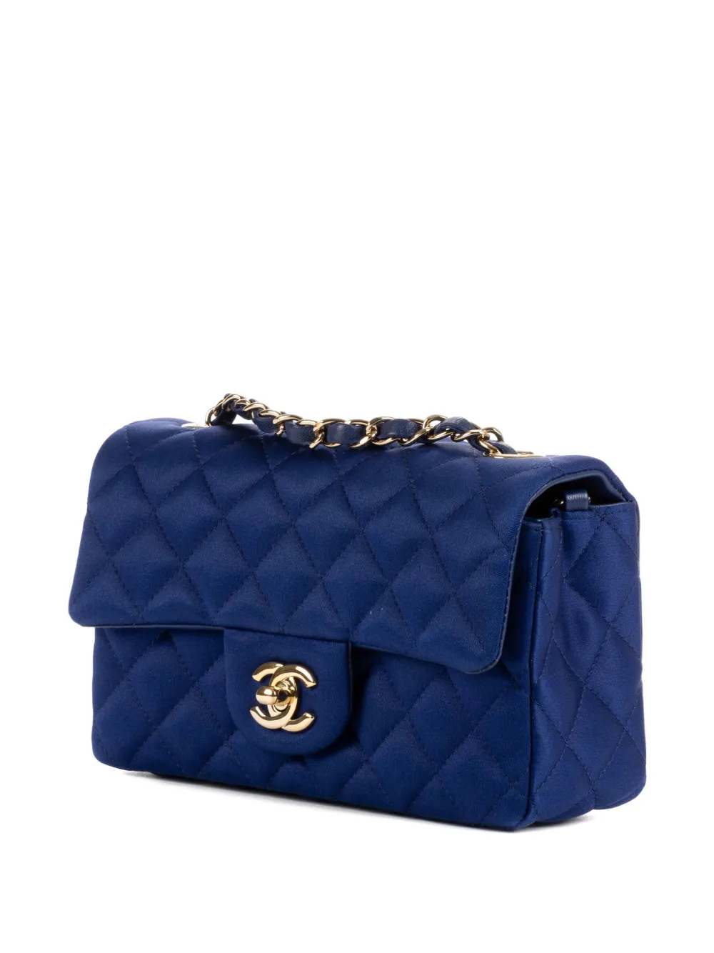 CHANEL Pre-Owned フラップ キルティング チェーンバッグ | ブルー
