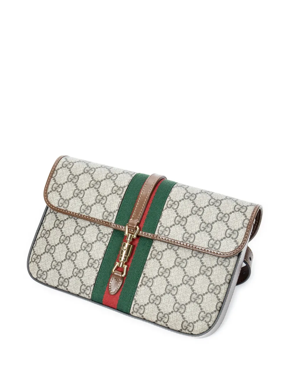 Gucci Pre-Owned Marsupio con monogramma GG - Grigio