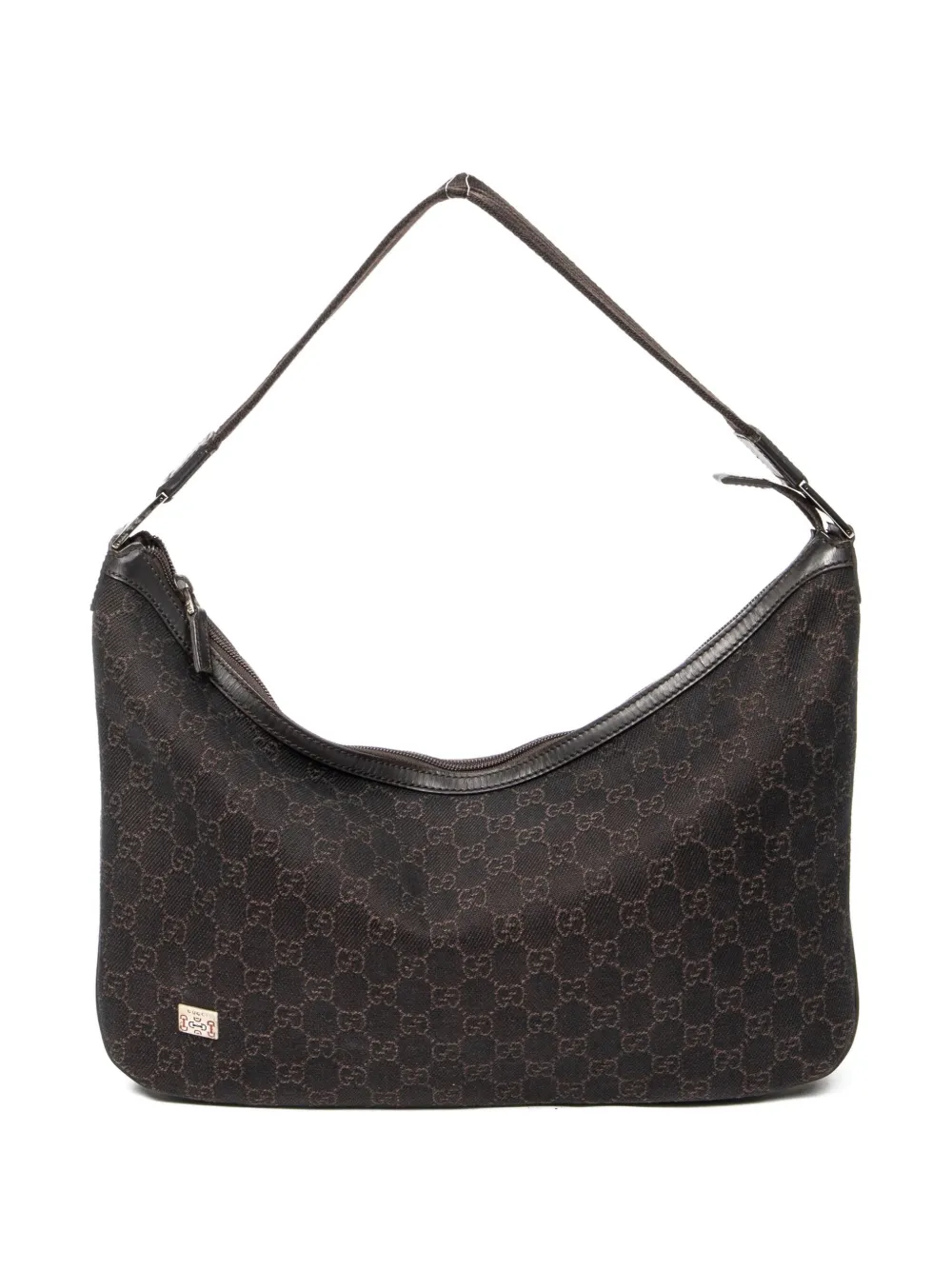 Gucci Pre-Owned 2000 GG canvas shoulder bag | Brown | Image 1