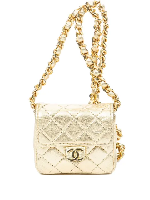 CHANEL Pre-Owned sac matelassé à bride en chaîne